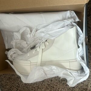 Converse Women's Cream High-Top Sneakers